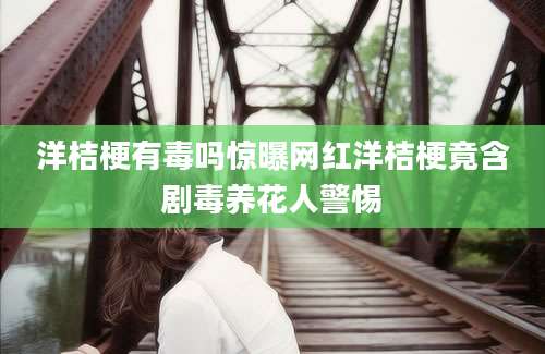 洋桔梗有毒吗惊曝网红洋桔梗竟含剧毒养花人警惕