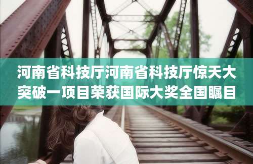 河南省科技厅河南省科技厅惊天大突破一项目荣获国际大奖全国瞩目