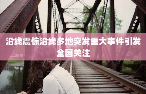 沿线震惊沿线多地突发重大事件引发全国关注