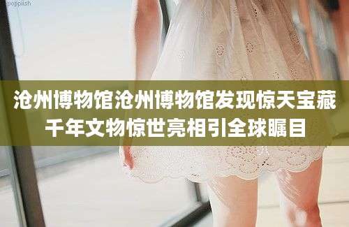 沧州博物馆沧州博物馆发现惊天宝藏千年文物惊世亮相引全球瞩目