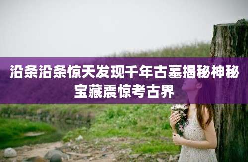 沿条沿条惊天发现千年古墓揭秘神秘宝藏震惊考古界