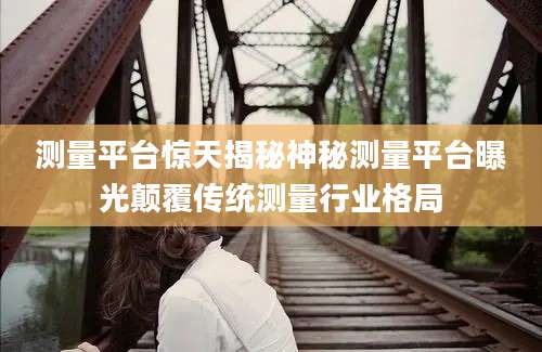 测量平台惊天揭秘神秘测量平台曝光颠覆传统测量行业格局
