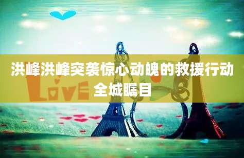 洪峰洪峰突袭惊心动魄的救援行动全城瞩目